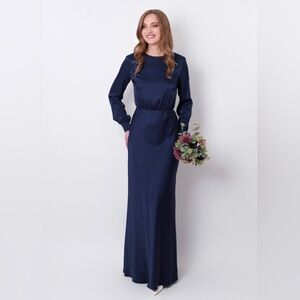 Enme style Navy blue  long dress
